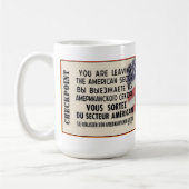 Mug Checkpoint Charlie (Gauche)