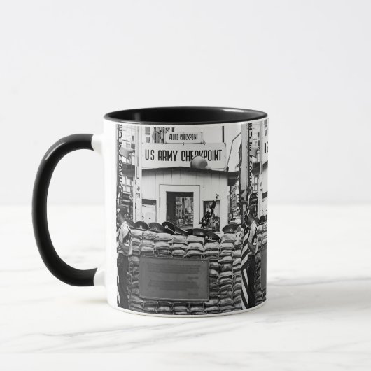 Mug Checkpoint Charlie Berlin (Gauche)