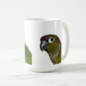 Mug Cheeked vert Conure (Devant droit)