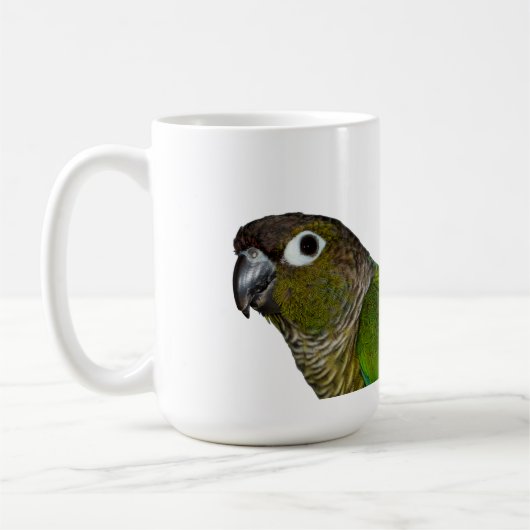 Mug Cheeked vert Conure (Gauche)