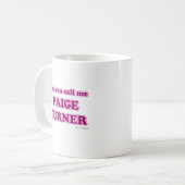 Mug Cheeky Call Me Paige Turner Auteur Slogan (Devant gauche)