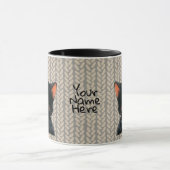 Mug Cheeky Little Black Cat v3 (Centre)