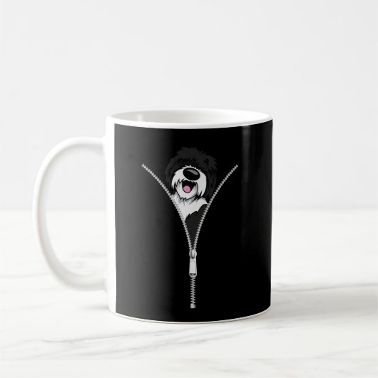Mug Cheepadoodle Chien Zipper Funny Chien Chien Chien (Gauche)