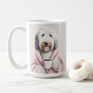 Mug Cheepadoodle, doré, labradoodle cadeau mignon
