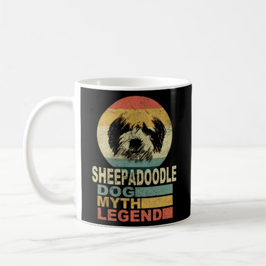 Mug Cheepadoodle Mythe du chien Légende (Gauche)