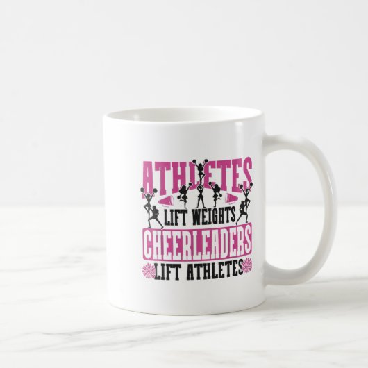 Mug Cheer Cheerleading Athletes Lift Weights Cheerlead (Droite)
