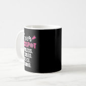 Mug Cheer Ckspot Sans peur Concentré Féroce Cheerleadi (Devant gauche)
