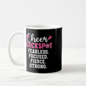 Mug Cheer Ckspot Sans peur Concentré Féroce Cheerleadi (Gauche)