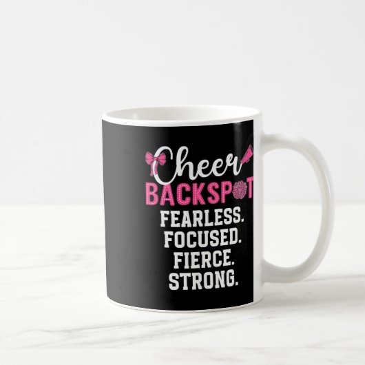 Mug Cheer Ckspot Sans peur Concentré Féroce Cheerleadi (Droite)
