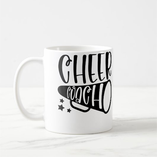 Mug Cheer Coach Cheerleading Coach (Gauche)