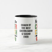 Mug CHEER COACH Je hurle parce que je me soucie drôle (Centre)