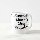 Mug Cheer Dad Mom Cheerleading (Devant droit)