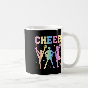 Mug Cheer Groovy Coquette Bow Passionnée de Cheerleadi