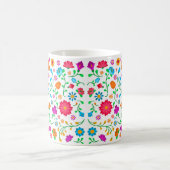 Mug Cheerful colourful folk art pattern  (Centre)