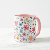 Mug Cheerful Ditsy Wildflower Meadow (Devant droit)