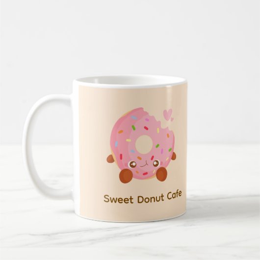 Mug Cheerful Donut With Sprinkles (Gauche)