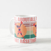 Mug Cheerleader All About That Base Cheerleading (Devant gauche)