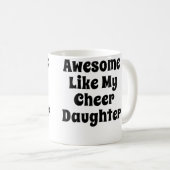 Mug Cheerleader Cheer Dad Mom Cheerleading (Devant droit)