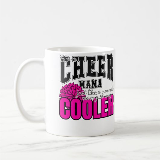 Mug Cheerleading Mom Cheerleader Cheer Mom (Gauche)