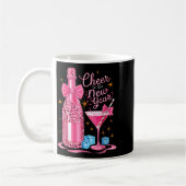 Mug Cheers To The New Year 2026 Champagne New Years Ev (Gauche)