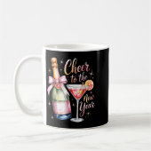 Mug Cheers To The New Year 2026 Champagne New Years Ev (Gauche)
