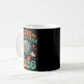 Mug Cheers To The New Year 2026 Retro Disco Gift  (Devant gauche)