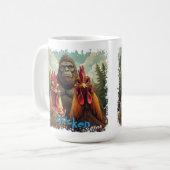 Mug "Cheesy Chicken Selfies Bigfoot" Photo Op (Devant gauche)
