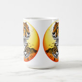 Mug Cheetah African Feline Wild Animal (Centre)