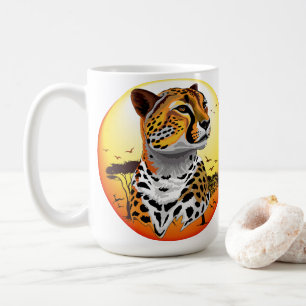 Mug Cheetah African Feline Wild Animal