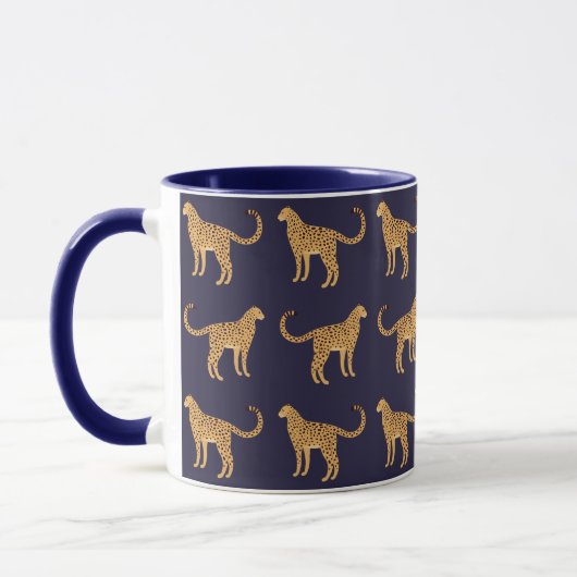 Mug Cheetah, léopard (Gauche)