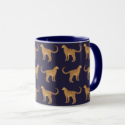 Mug Cheetah, léopard (Devant droit)