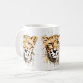 Mug Cheetah Portrait (Devant gauche)