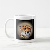 Mug Cheetah Portrait par Pleine lune : La grâce de la  (Gauche)