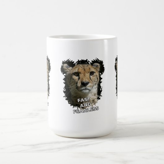 Mug Cheetah Rapide Et Sans Peur (Centre)