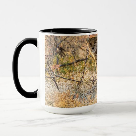 Mug Cheetah regarde autour de lui (Gauche)