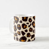 Mug Cheetah Skin, Texture Poster de animal. (Devant gauche)