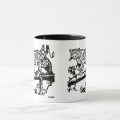 Mug Cheetah Wild Animal Design - Gros Chat étonnant (Centre)