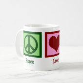 Mug Cheetahs Peace Love (Devant gauche)