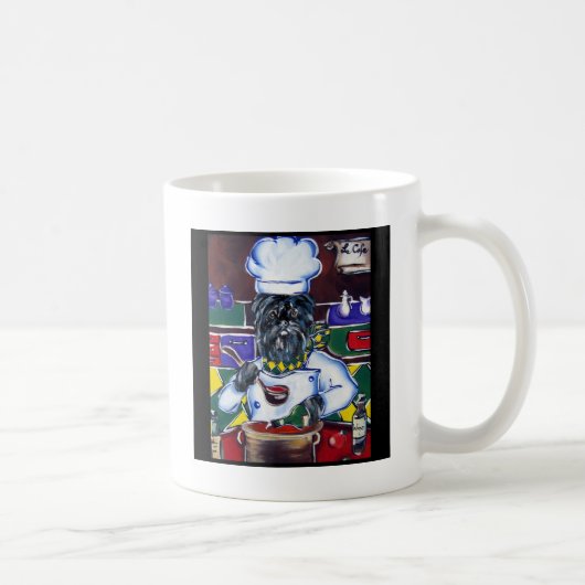 Mug Chef Affenpinscher (Droite)