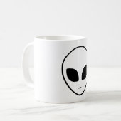 Mug Chef Alien Ufo Espace Alien 51 Idée cadeau (Devant gauche)