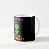 Mug Chef Alien Ufo Espace Aliens 51 Drôle cadeau (Devant droit)