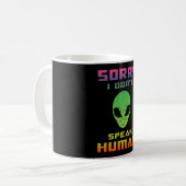Mug Chef Alien Ufo Espace Aliens 51 Drôle cadeau (Devant gauche)