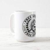 Mug chef amérindien (Devant gauche)