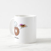 Mug Chef amical de beignet (Devant gauche)