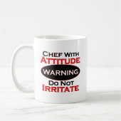 Mug Chef avec l'attitude (Gauche)