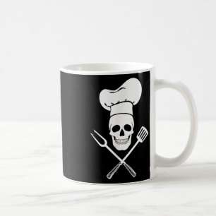Mug Chef Casquette Cuisine Crâne Cuisine Barbecue Barb
