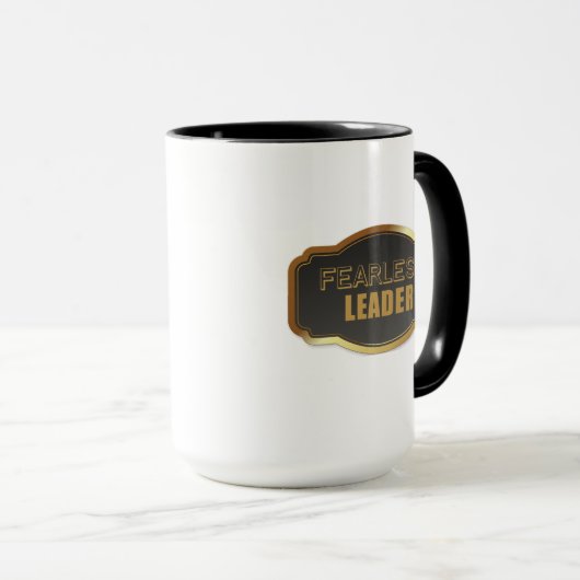 Mug Chef courageux (Devant droit)