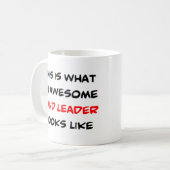 Mug chef de bande, génial (Devant gauche)