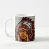 Mug Chef de coiffure amérindienne (Gauche)