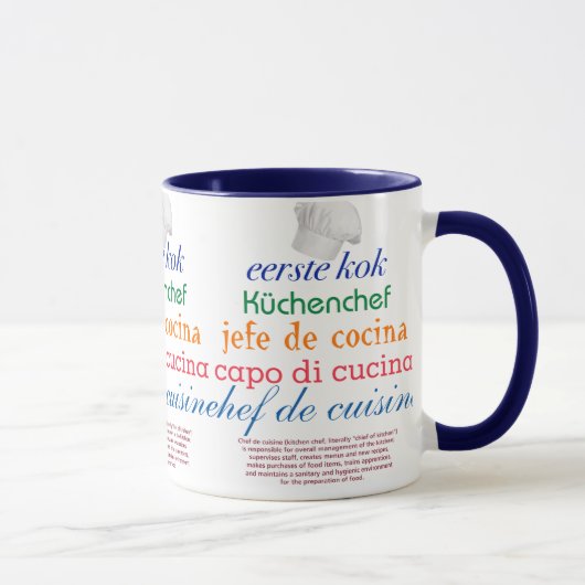 Mug chef de cuisine (Droite)